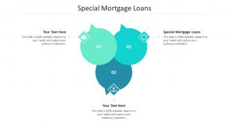 Special mortgage loans ppt powerpoint presentation ideas format cpb