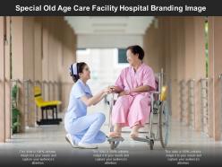 Special Old Age Care Facility Hospital Branding Image