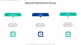 Special Operations Group In Powerpoint And Google Slides Cpb
