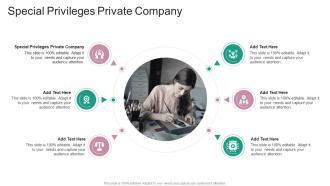 Special Privileges Private Company In Powerpoint And Google Slides Cpb