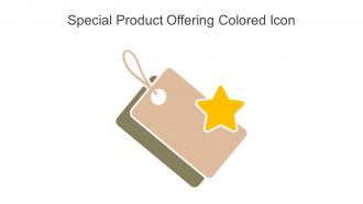 Special Product Offering Colored Icon In Powerpoint Pptx Png And Editable Eps Format