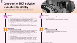 Specialty Clothing Retail Comprehensive Swot Analysis Of Fashion Boutique Industry BP SS