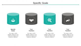 Specific Goals Ppt Powerpoint Presentation Gallery Model Cpb