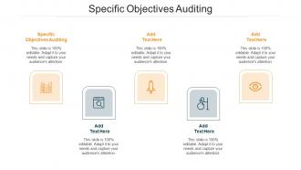 Specific Objectives Auditing Ppt Powerpoint Presentation Styles Examples Cpb