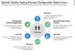 Specific Quality Testing Process Configuration Sales Force Application Economic Forecasting