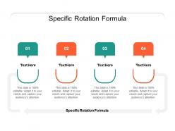 Specific rotation formula ppt powerpoint presentation summary styles cpb