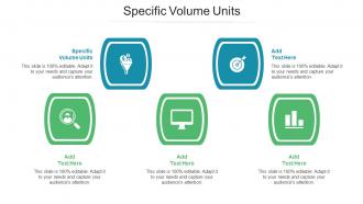 Specific Volume Units Ppt Powerpoint Presentation Infographics Information Cpb