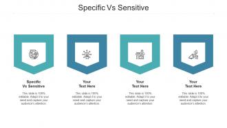 Specific vs sensitive ppt powerpoint presentation summary cpb