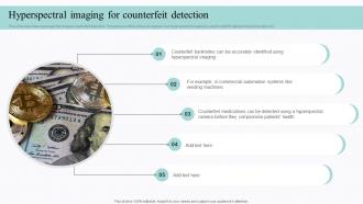 Spectral Signature Analysis Hyperspectral Imaging For Counterfeit Detection