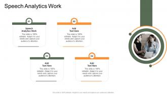 Speech Analytics Work In Powerpoint And Google Slides Cpb