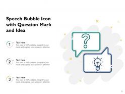 Speech Bubble Icon Conversation Information Process Gear Conversing