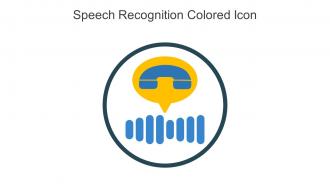 Speech Recognition Colored Icon In Powerpoint Pptx Png And Editable Eps Format