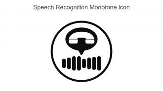 Speech Recognition Monotone Icon In Powerpoint Pptx Png And Editable Eps Format