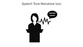 Speech Tone Monotone Icon In Powerpoint Pptx Png And Editable Eps Format
