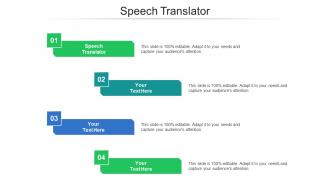 Speech translator ppt powerpoint presentation slides layout ideas cpb