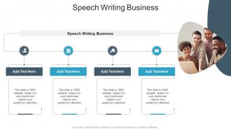 Speech Writing Business In Powerpoint And Google Slides Cpb