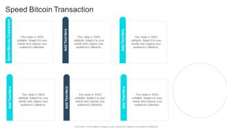 Speed Bitcoin Transaction In Powerpoint And Google Slides Cpb