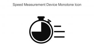 Speed Measurement Device Monotone Icon In Powerpoint Pptx Png And Editable Eps Format