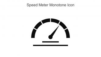 Speed Meter Monotone Icon In Powerpoint Pptx Png And Editable Eps Format