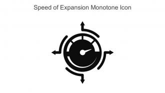 Speed Of Expansion Monotone Icon In Powerpoint Pptx Png And Editable Eps Format