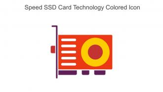 Speed SSD Card Technology Colored Icon In Powerpoint Pptx Png And Editable Eps Format
