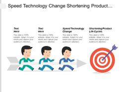 Speed technology change shortening product life cycles computing system