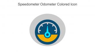 Speedometer Odometer Colored Icon In Powerpoint Pptx Png And Editable Eps Format