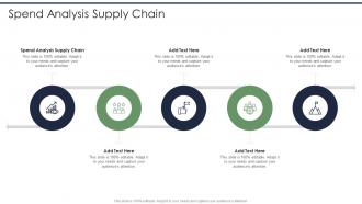 Spend Analysis Supply Chain In Powerpoint And Google Slides Cpb