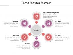 Spend analytics approach ppt powerpoint presentation slides guide cpb