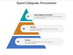 Spend categories procurement ppt powerpoint presentation file format cpb