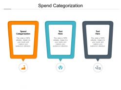 Spend categorization ppt powerpoint presentation summary ideas cpb