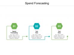 Spend forecasting ppt powerpoint presentation professional templates cpb
