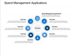 Spend management applications ppt powerpoint presentation styles templates cpb