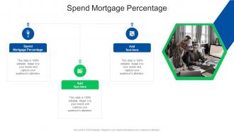 Spend Mortgage Percentage In Powerpoint And Google Slides Cpb