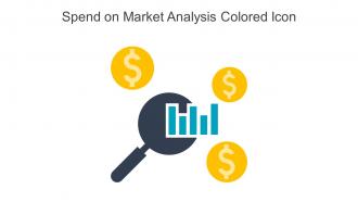 Spend On Market Analysis Colored Icon In Powerpoint Pptx Png And Editable Eps Format