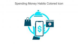 Spending Money Habits Colored Icon In Powerpoint Pptx Png And Editable Eps Format