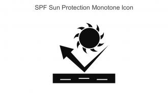 Spf Sun Protection Monotone Icon In Powerpoint Pptx Png And Editable Eps Format