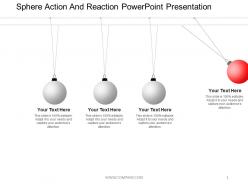 Sphere action and reaction powerpoint presentation