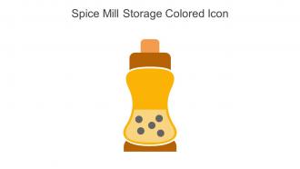 Spice Mill Storage Colored Icon In Powerpoint Pptx Png And Editable Eps Format