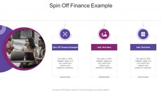 Spin Off Finance Example In Powerpoint And Google Slides Cpb