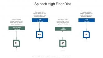 Spinach High Fiber Diet In Powerpoint And Google Slides Cpb