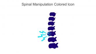 Spinal Manipulation Colored Icon In Powerpoint Pptx Png And Editable Eps Format