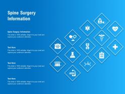 Spine surgery information ppt powerpoint presentation professional skills