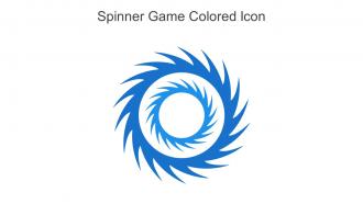Spinner Game Colored Icon In Powerpoint Pptx Png And Editable Eps Format