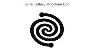 Spiral Galaxy Monotone Icon In Powerpoint Pptx Png And Editable Eps Format