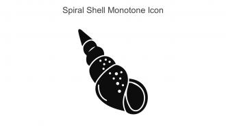 Spiral Shell Monotone Icon In Powerpoint Pptx Png And Editable Eps Format
