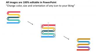 39089834 style circular zig-zag 5 piece powerpoint presentation diagram infographic slide