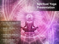 Spiritual yoga presentation