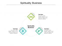 Spirituality business ppt powerpoint presentation show deck cpb