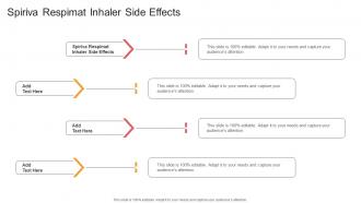 Spiriva Respimat Inhaler Side Effects In Powerpoint And Google Slides Cpb